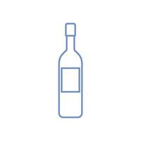 Flasche Symbol Vorlage Illustration Design vektor