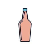 Flasche Symbol Vorlage Illustration Design vektor