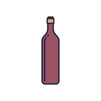 flaska ikon mall illustration design vektor