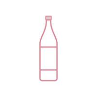 Flasche Symbol Vorlage Illustration Design vektor