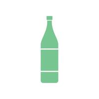 Flasche Symbol Vorlage Illustration Design vektor