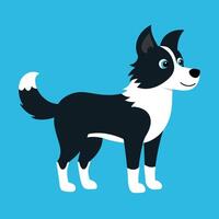 süß Hund Clip Art Design, ein Hund Standort Illustration vektor