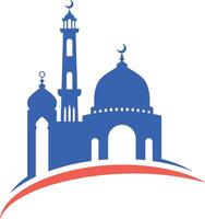 islamisch Moschee Symbol Silhouette Illustration vektor