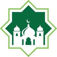 islamisch Moschee Symbol Silhouette Illustration vektor