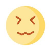 erschrocken Emoji Design, Prämie Symbol einfach zu verwenden und herunterladen vektor