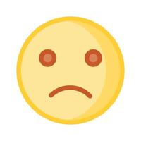 erhalten Ihre Hände auf perfekt entworfen traurig Emoji Symbol, anpassbar vektor