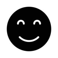 Ruhe Gesicht Emoji Symbol, stolz, cool Ausdrücke Design vektor