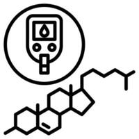 Bypass Chirurgie Symbol Linie Illustration vektor