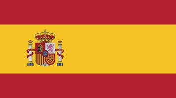 Spanien Flagge kostenlos Illustration vektor