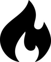 Feuer Symbol Gravur Clip Art Illustration vektor