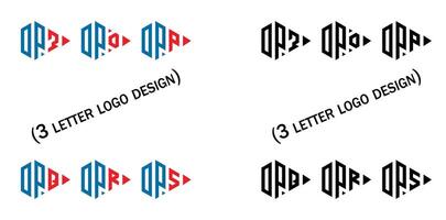 kreativ 3 brev logotyp design,dpm,dpn,dpo,dpp,dpq,dpr, vektor