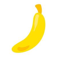 reif Gelb Banane leichtsinnig Banane Obst vektor