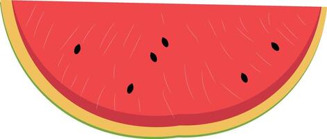 Wassermelone eben Stil vektor