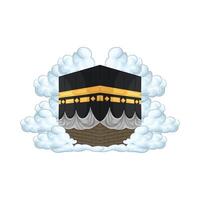 illustration av kaaba vektor