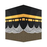 illustration av kaaba vektor