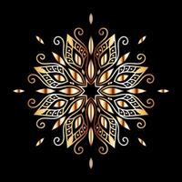Mandala Kunst zum Design Jahrgang Dekoration, Buch Cover, Motiv, Ethno Gestaltung, Ornament, Hintergrund vektor