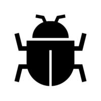 insekt silhuett ikon. insekt ikon. vektor
