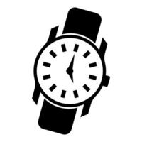 Handgelenk Uhr Symbol. Zeit. vektor