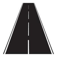 motorväg ikon vektorer illustration