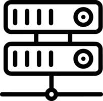 Lager Daten Symbol Symbol Bild zum Datenbank Illustration vektor