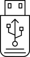 lagring data ikon symbol bild för databas illustration vektor