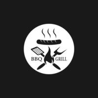 Grill Grill Symbol Vorlage Illustration vektor