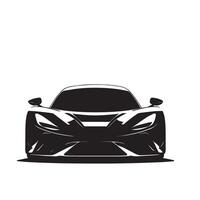 bil silhuett design på vit bakgrund. bil illustration.car logotyp vektor