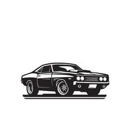 bil silhuett design på vit bakgrund. bil illustration.car logotyp vektor