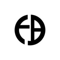 eb runda form brev logotyp vektor