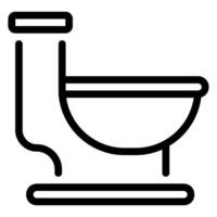 Symbol für Toilettenleitung vektor