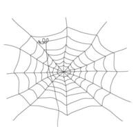 Spinnennetz eben Illustration zum Ihre Design Dekoration. Spinne Netz Illustration. vektor