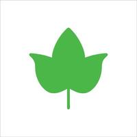 grönt blad logotyp vektor