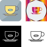 Kaffeebecher-Icon-Design vektor