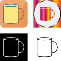 Kaffeebecher-Icon-Design vektor