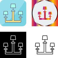 Lampen-Icon-Design vektor