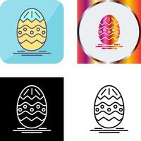 Ostern Ei Symbol Design vektor