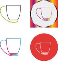 Kaffeetasse-Icon-Design vektor