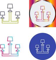 Lampen-Icon-Design vektor