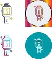 Smart-Watch-Icon-Design vektor