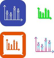 Kandidat Graph Symbol Design vektor