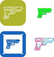 pistol ikon design vektor
