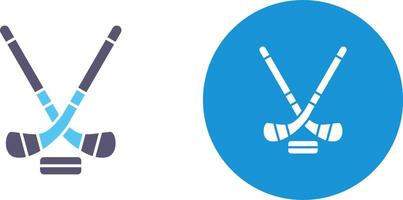 Eishockey-Icon-Design vektor