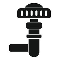 svart silhuett ikon av mikrofon vektor