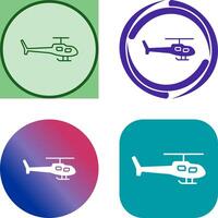 Helikopter-Icon-Design vektor