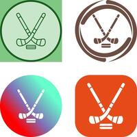 Eishockey-Icon-Design vektor