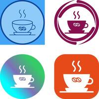 Kaffeetasse-Icon-Design vektor