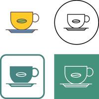 Kaffeebecher-Icon-Design vektor