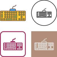 Tastatur-Icon-Design vektor