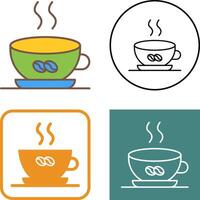 Kaffeetasse-Icon-Design vektor