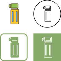 Thermos-Icon-Design vektor